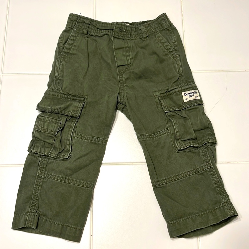 Osh Kosh B’gosh, 24 month, Green cargo pants